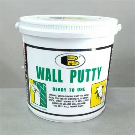 Wall Putty Bosny โป้วฝนัง อุด รอยร้าว รูพรุน คอนกรีต ปูน ไม้ กระเบื้อง
