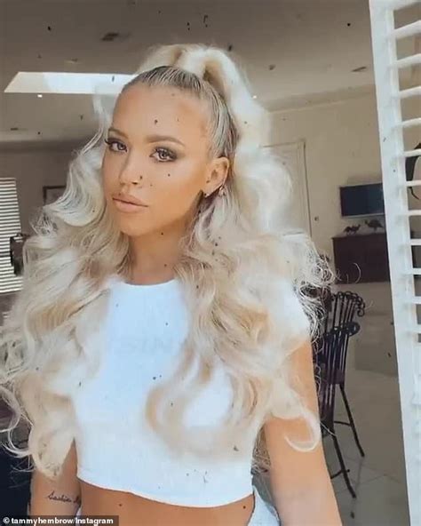Tammy Hembrow Flashes Her Washboard Abs In A Crop Top As She Stuns On Set Of A Photoshoot