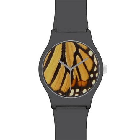 Monarch Butterfly Abstract Wrist Watch Con