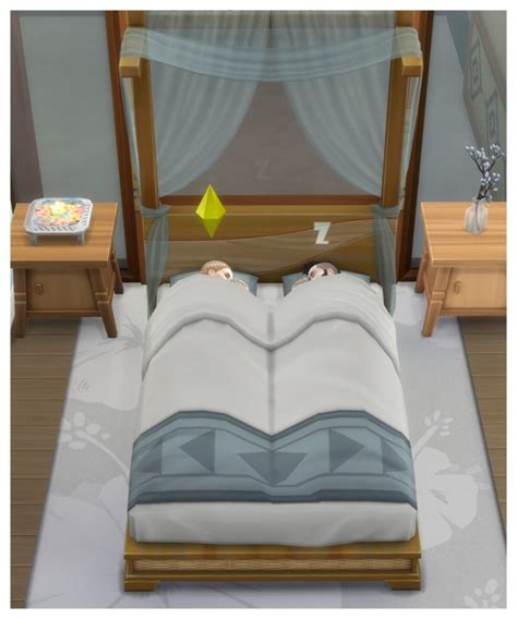Island Living Can Do Canopy Bed Separated By Lierie At Mod The Sims