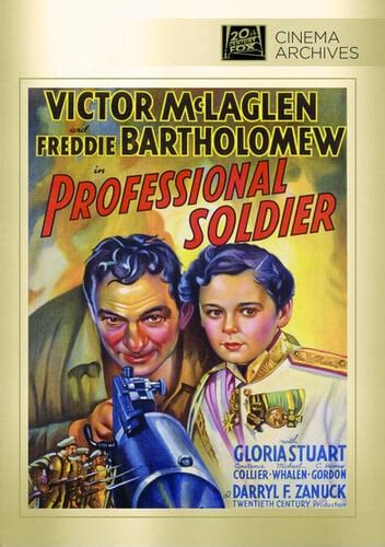 Professional Soldier Victor Mclaglen Region All Dvd Film Classics