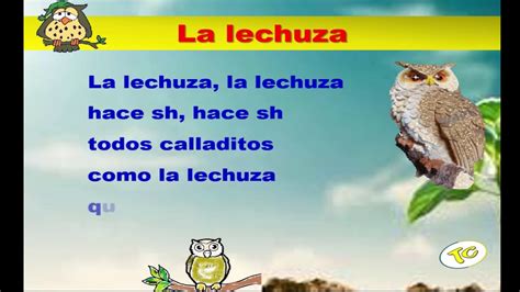 Canción Infantil La Lechuza Youtube