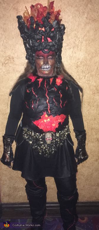 Demon Of Fire Costume Coolest Diy Costumes Photo 35