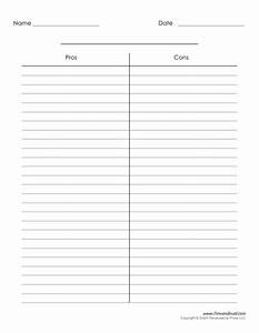 Blank T Chart Templates Printable Compare And Contrast Chart Pdfs