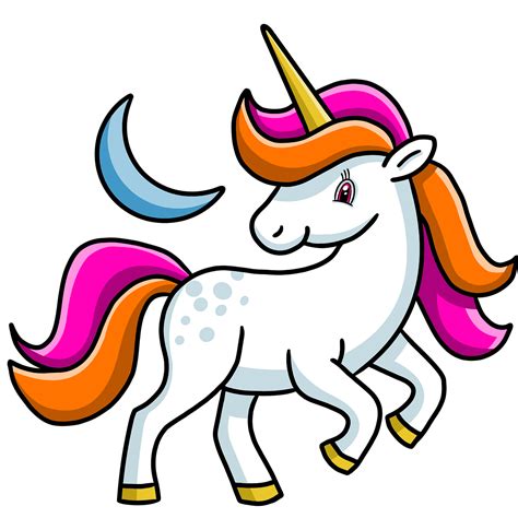 Unicorn Moon Pony Horse Spots Free Image From