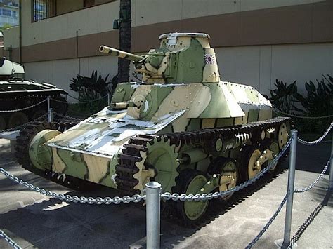 Char Léger Type 95 Ha Go Walkaround Tanks Military Armored