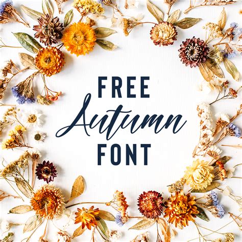 Free Autumn Script Font Free Font Fonts Script Fonts