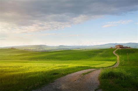 Country Road Landscape Stock Image Image Of Peaceful 5821031