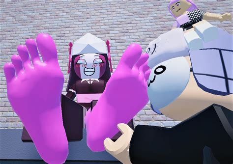 Sarvente Gets Her Roblox Feet Tickled By Miarobloxfeetandsock On