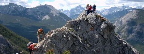 Scrambling Hiking Course In Alberta Technical Climbing Course