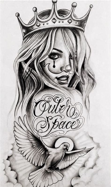 Pin By Lowstreet On Chicano Art Chicano Drawings Chicano Art Tattoos
