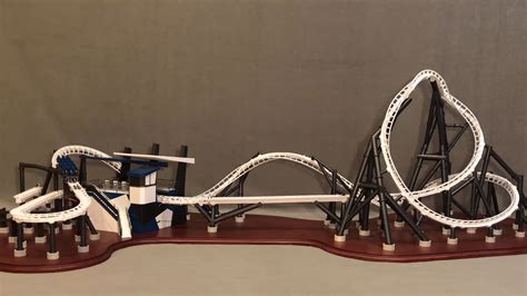 Someone Built A Functional Scale Model Of Roller Coaster Using 3d
