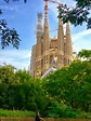 La Sagrada Familia, Gaudi’s World famous Neo Gothic church in Barcelona ...