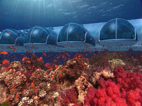 Unusual Futuristic Poseidon Underwater Hotel In Fiji ~
