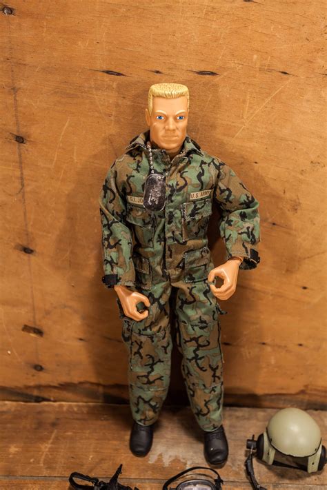 Vintage 1996 Gi Joe Hasbro Us Army Tank Commander Action Figure Toys 12