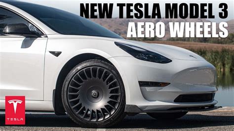 New Tesla Aero Wheels For Tesla Model 3 And Model Y The New Aero Youtube