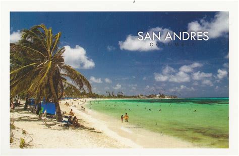 San Andres Island Colombia Map