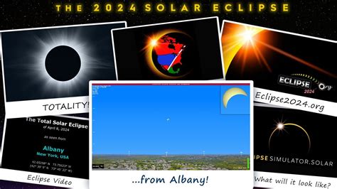 The Total Solar Eclipse Of April 8 2024 From Albany Ny Youtube