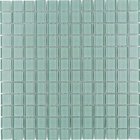 Shop Elida Ceramica Ultra Marine Uniform Squares Mosaic Glass Wall Tile