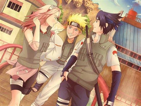 Team 7 Naruto Sasuke Sakura All Grown Up Naruto Dan Sasuke
