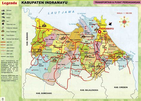 Takjub Indonesia Peta Kecamatan Kecamatan Di Kabupaten Indramayu