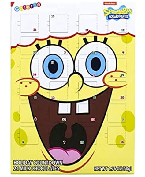 Spongebob Squarepants Advent Calendar 2021 Home And Kitchen B08kryk14k