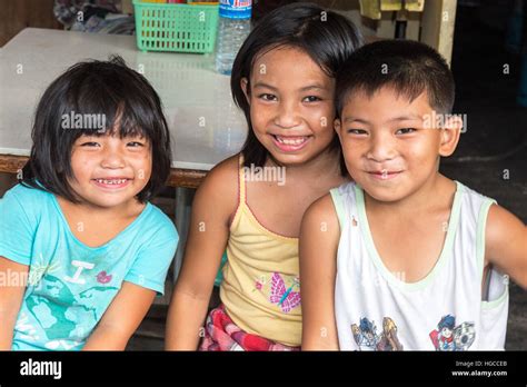 Philippinische Kinder Manila Philippinen Stockfotografie Alamy
