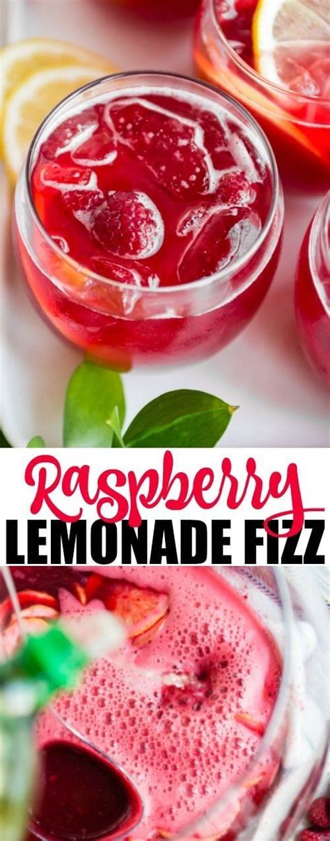 An Easy Recipe For Raspberry Lemonade Fizz Make This Non Alcoholic
