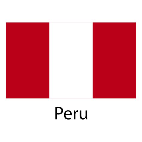 Bandera Nacional Peruana Descargar Pngsvg Transparente