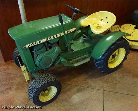1966 John Deere 110 Lawn Mower In Saint Joseph Mo Item Dn9478 Sold
