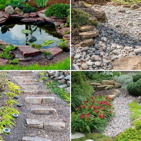 21 Unique Rock Landscaping Ideas For Your Yard Artsy Pretty Plants
