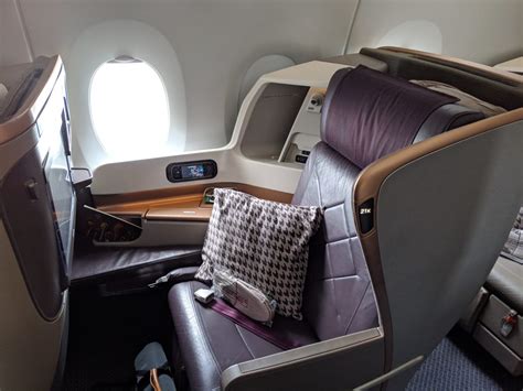 Singapore Airlines A350 Business Class Review Fco To Sin 2021 Up