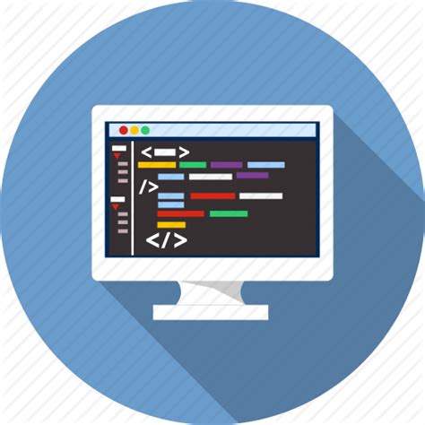 Computer Code Icon 256441 Free Icons Library
