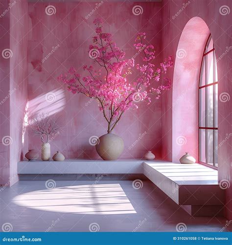 Wellness-inspired Pastel Minimalism. Stock Illustration - Illustration