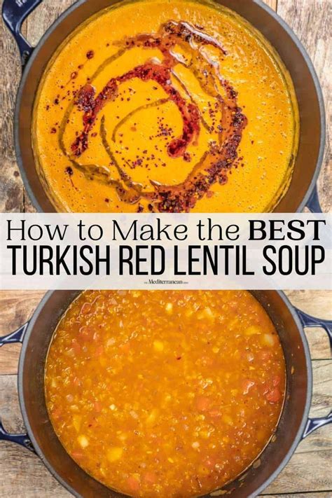How To Make The Best Turkish Red Lentil Soup In One Pot And Then It S
