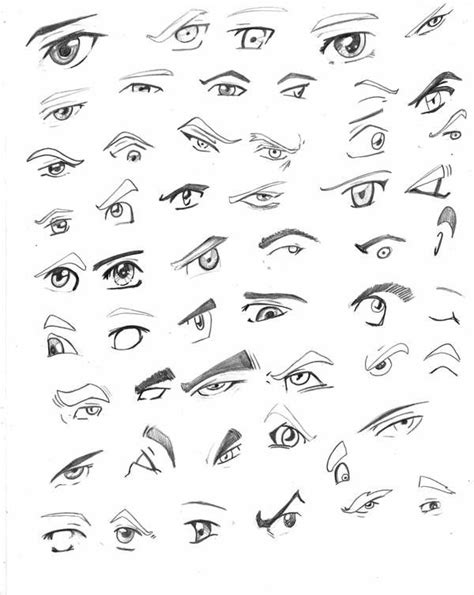 Ojos Hombre By Tutoriales Dibujos De Ojos Ojos De Hombre Dibujar