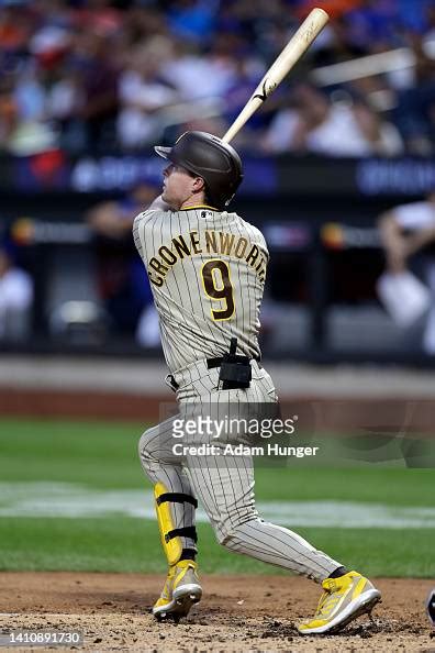 Jake Cronenworth Of The San Diego Padres At Bat During The Fourth