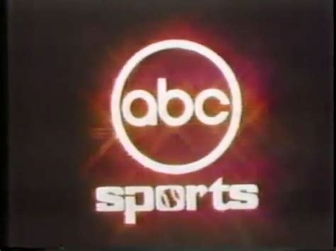 Abc Sports Logo From A 1978 Baseball Playoff Promo Baseball Playoffs