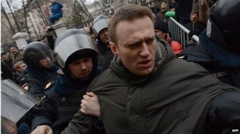 Russia Opposition Leader Alexei Navalny Under House Arrest Bbc News