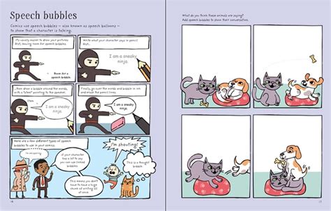 Write And Draw Your Own Comics Book From Usborne Books