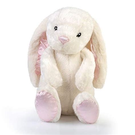 Bunny Stuffed Animal Rabbit Plush Toy Floppy Long Eared White Brynn