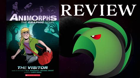 Animorphs Graphic Novel 2 The Visitor Chris Grine Adaptation