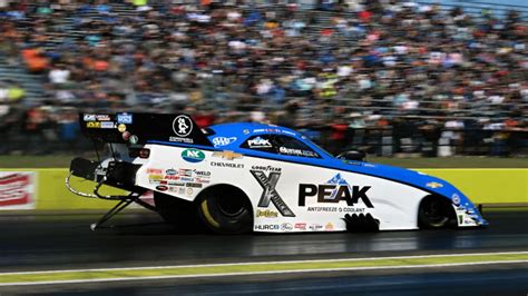 John Force And Team Peak Antifreeze And Coolant Chevy Camaro Ss Strong