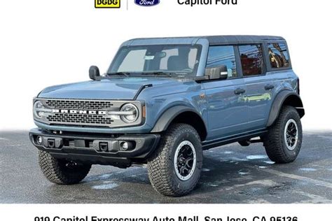 New Ford Bronco For Sale In Watsonville Ca Edmunds