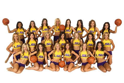 Lsu Tiger Girls Dance Team Lsu Tigers