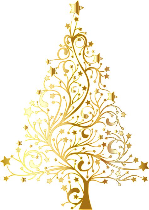 Christmas Ornaments Gold Clipart Backgrounds Womensdresstip