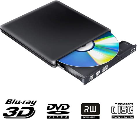 External Blu Ray Dvd Drive Writer 3d 4kbluray Player Opitical Dvd Cd