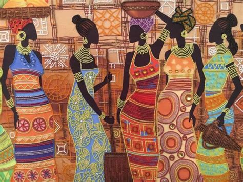 Black Beauty Colorful African Abstract Women Painting Print Etsy