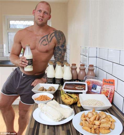 Tom Price Eats 12 Weetabix Two Lunches A Giant Steak And 18 Pints Of