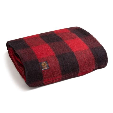 Arcturus Red Buffalo Plaid Wool Blanket 45 Lbs Large 64 X 88 Size